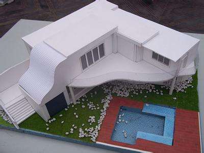 塔河县建筑模型