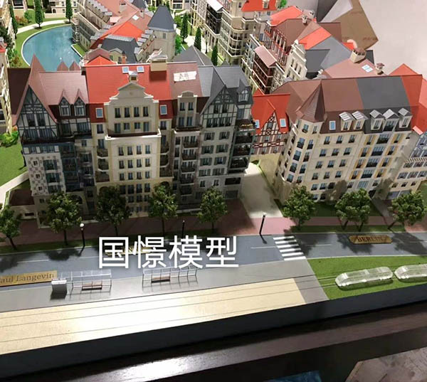 塔河县建筑模型