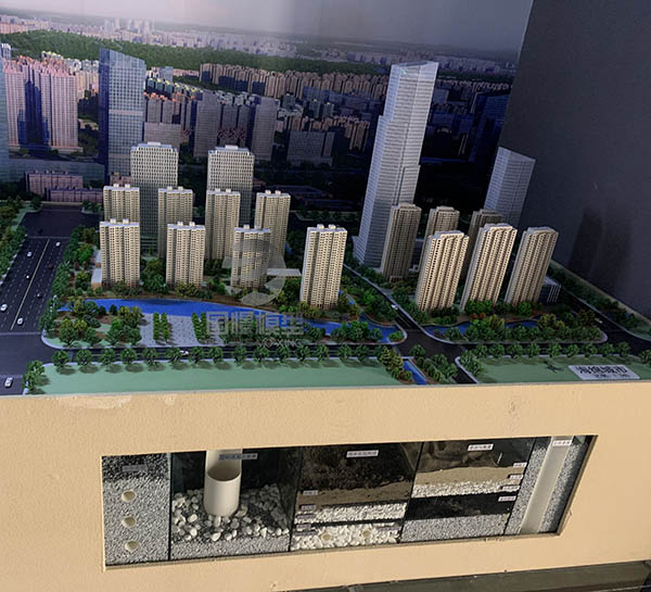 塔河县建筑模型